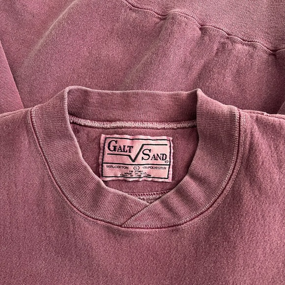 Vintage Galt Sand UNLV Sweatshirt University Las Vegas Large Faded - Picture 7 of 7